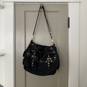 Rebecca mikoff black diaper bag